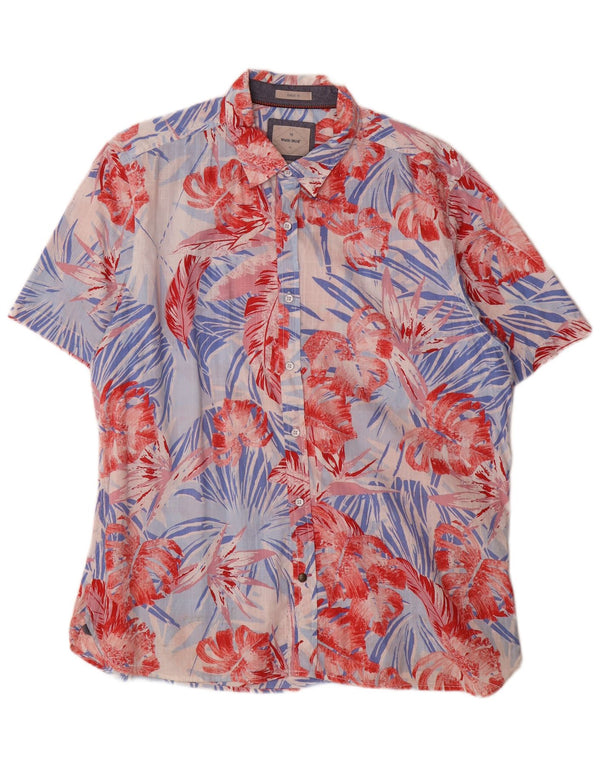 Chemise à manches courtes homme White Stuff XL multicolore floral hawaïen