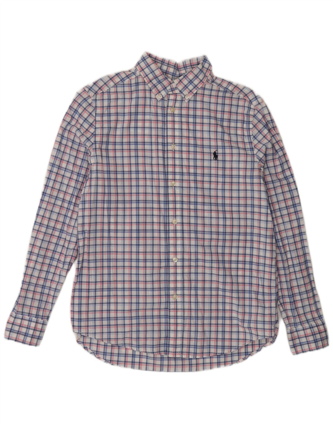 Ralph Lauren Boys Shirt 14-15 Years Large Multicoloured Check Cotton
