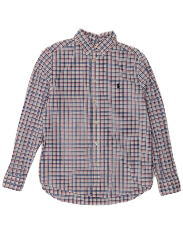 Ralph Lauren Boys Shirt 14-15 Years Large Multicoloured Check Cotton