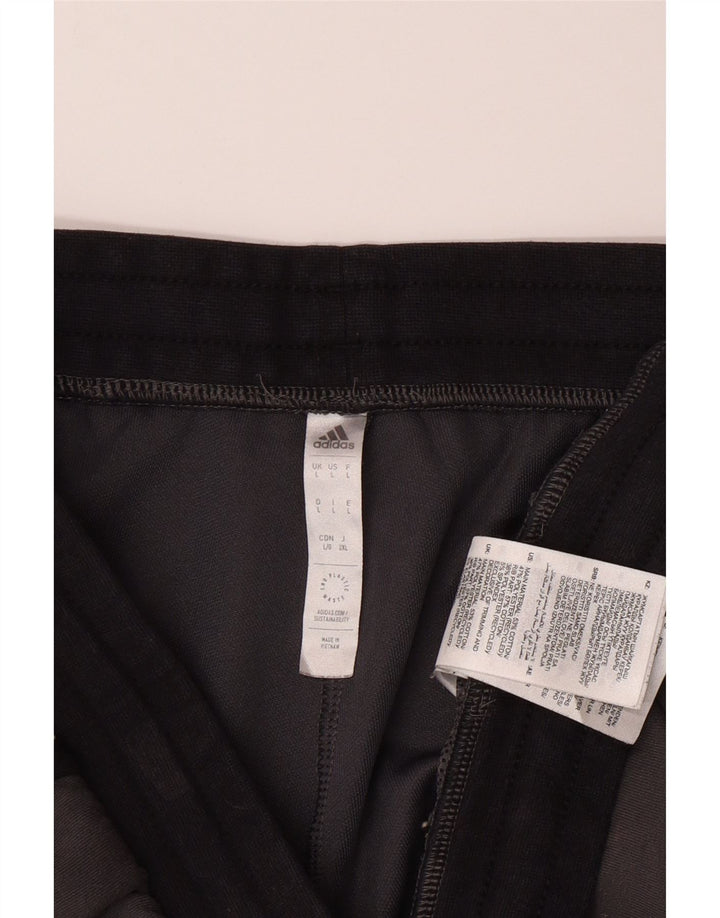 ADIDAS Mens Tracksuit Trousers Large  Grey Colourblock Cotton Vintage Adidas and Second-Hand Adidas from Messina Hembry 