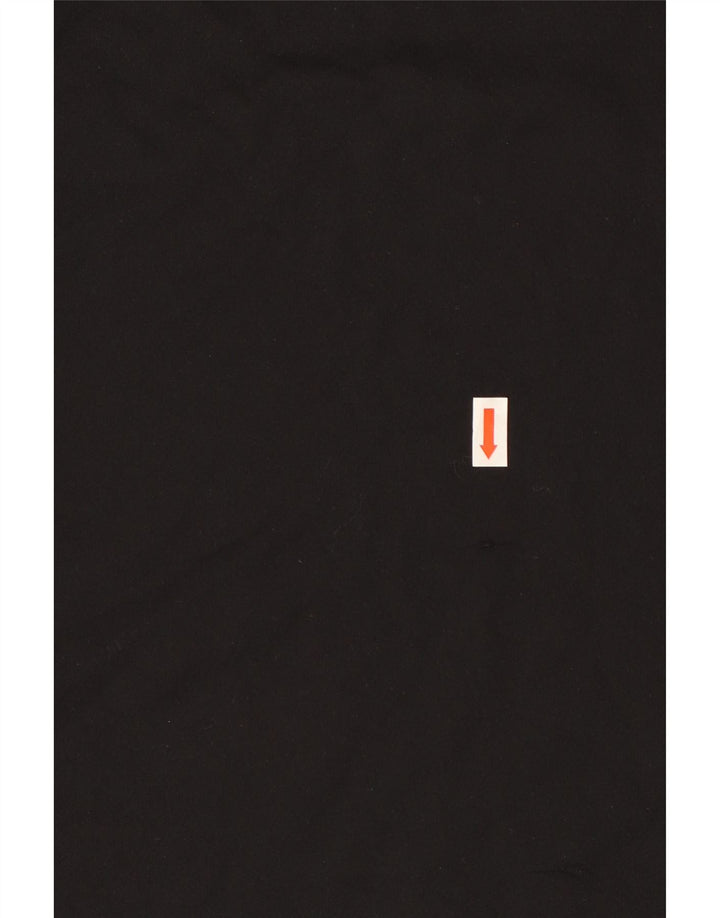 Adidas Uomo Climalite Top manica lunga grande poliestere nero