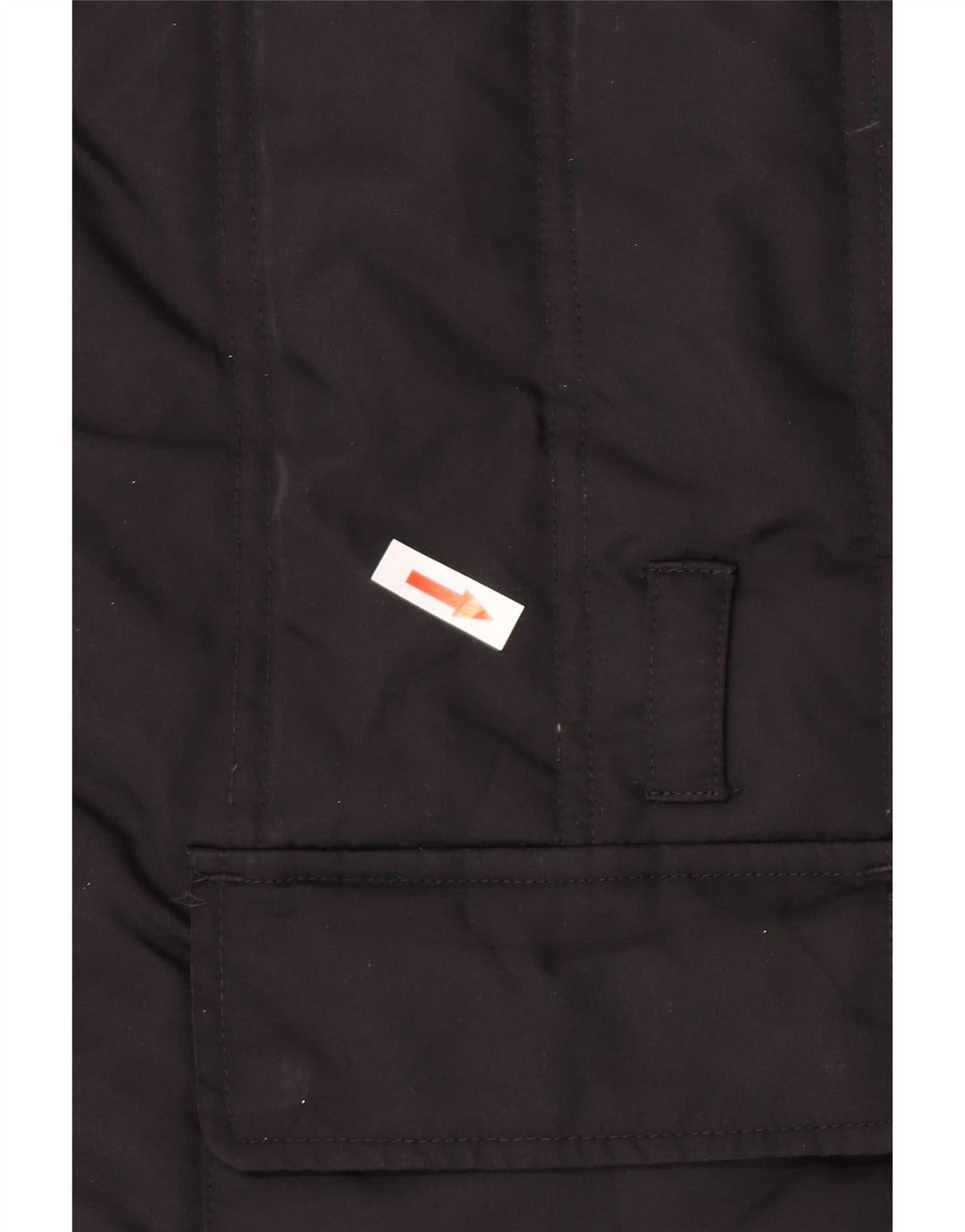 Tommy Hilfiger Veste matelassée pour femme UK 16 Large Noir Nylon