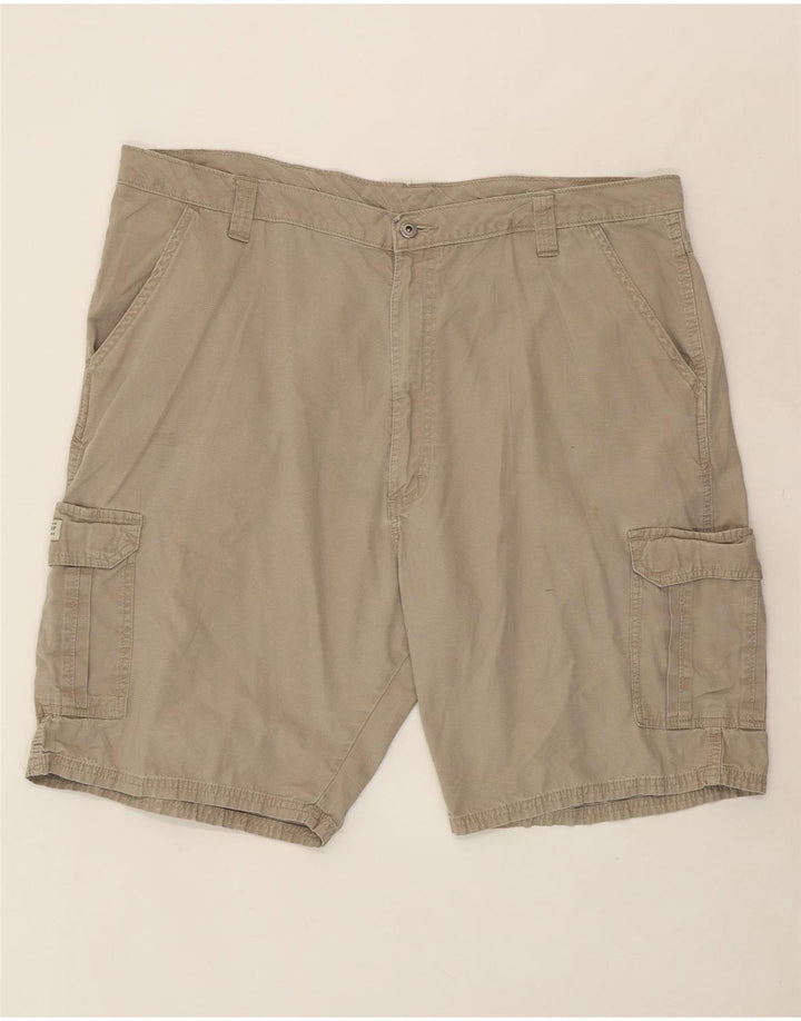 WRANGLER Mens Cargo Shorts W42 2XL Beige Cotton Vintage Wrangler and Second-Hand Wrangler from Messina Hembry 