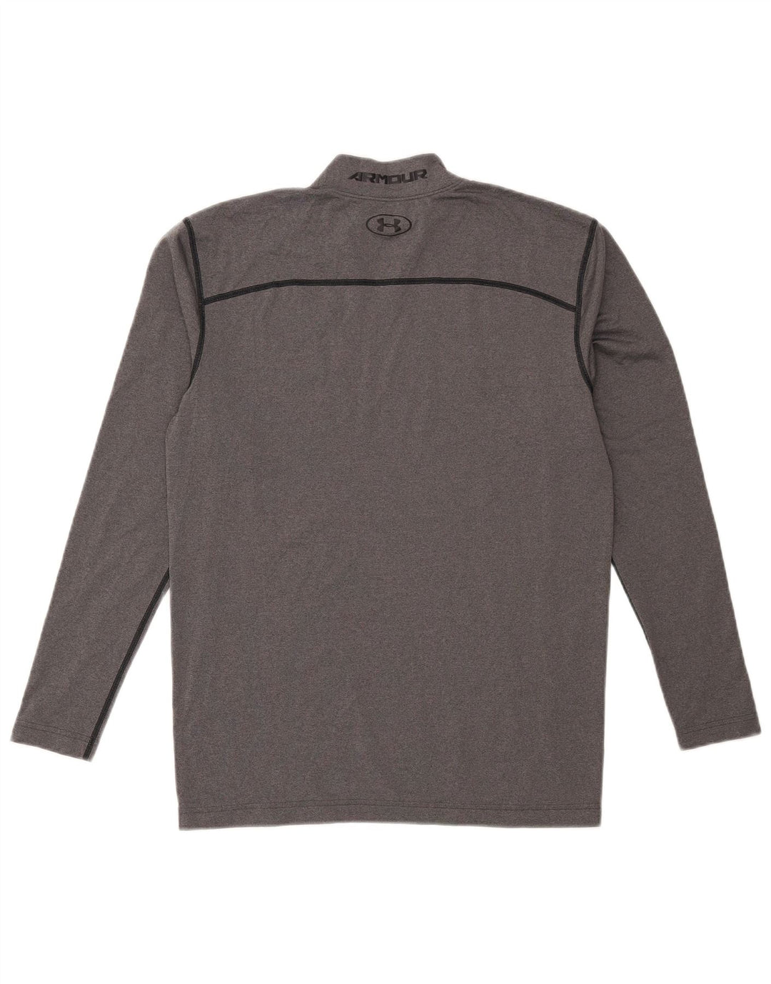 Under Armour Herren Cold Gear Graphic Top Langarm XL Grau