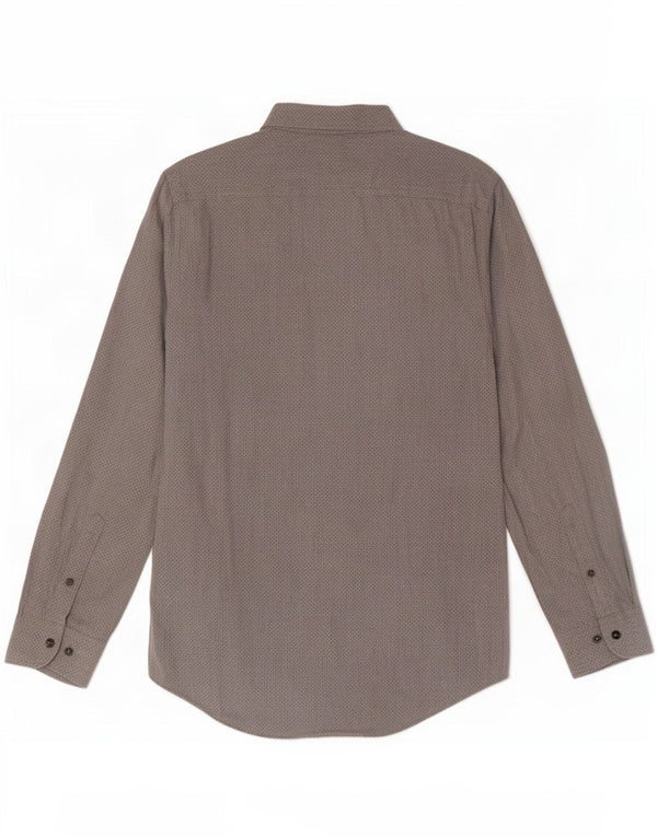 Camisa Tommy Hilfiger New York Fit para hombre de algodón con lunares grises grandes