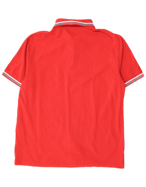 Kappa herre poloshirt stor rødstribet bomuld