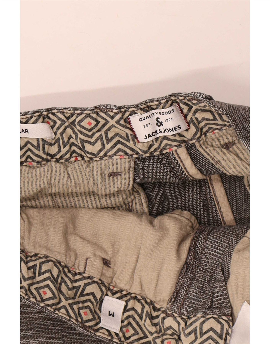 Jack & Jones Herre Regular Chino Shorts Medium W32 Grå Bomuld