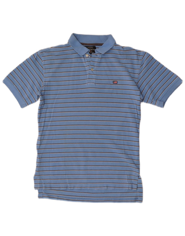Ralph Lauren Mens Polo Shirt Small Blue Striped