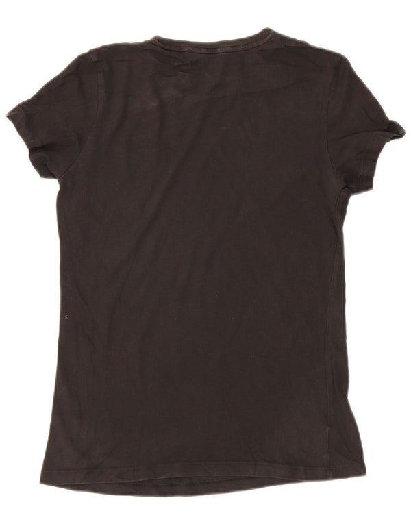 Puma Γυναικείο T-Shirt Top UK 10 Small Black
