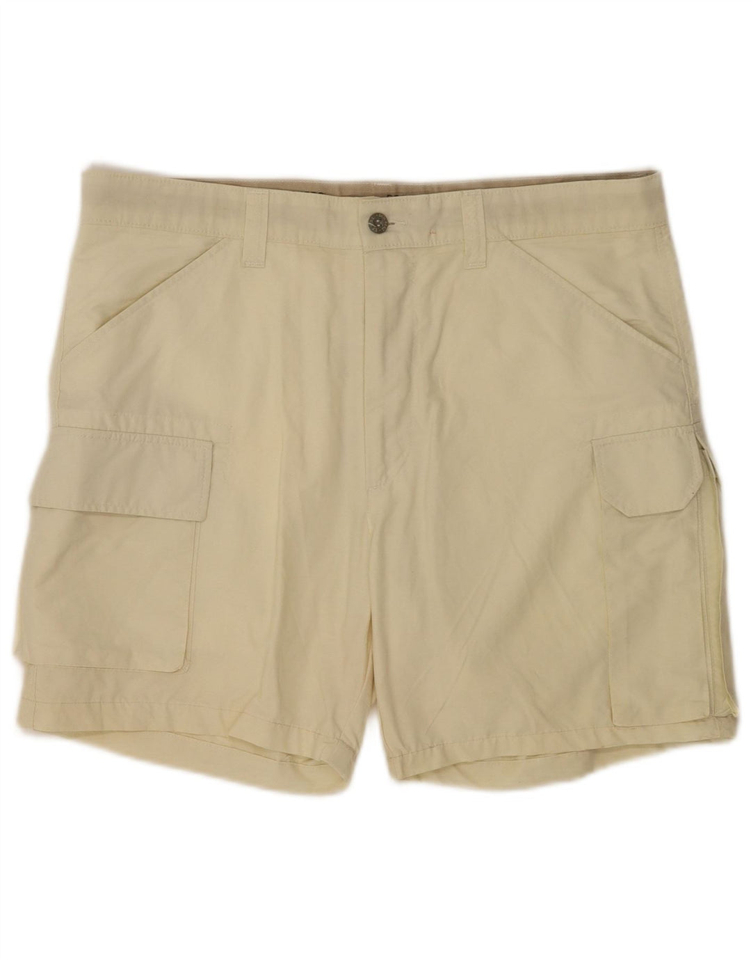 Dockers Herren Khakis Cargo Shorts W34 Große Beige Baumwolle