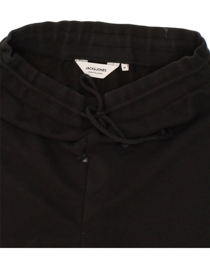 JACK & JONES Mens Sport Shorts Medium Black Cotton Vintage Jack & Jones and Second-Hand Jack & Jones from Messina Hembry 