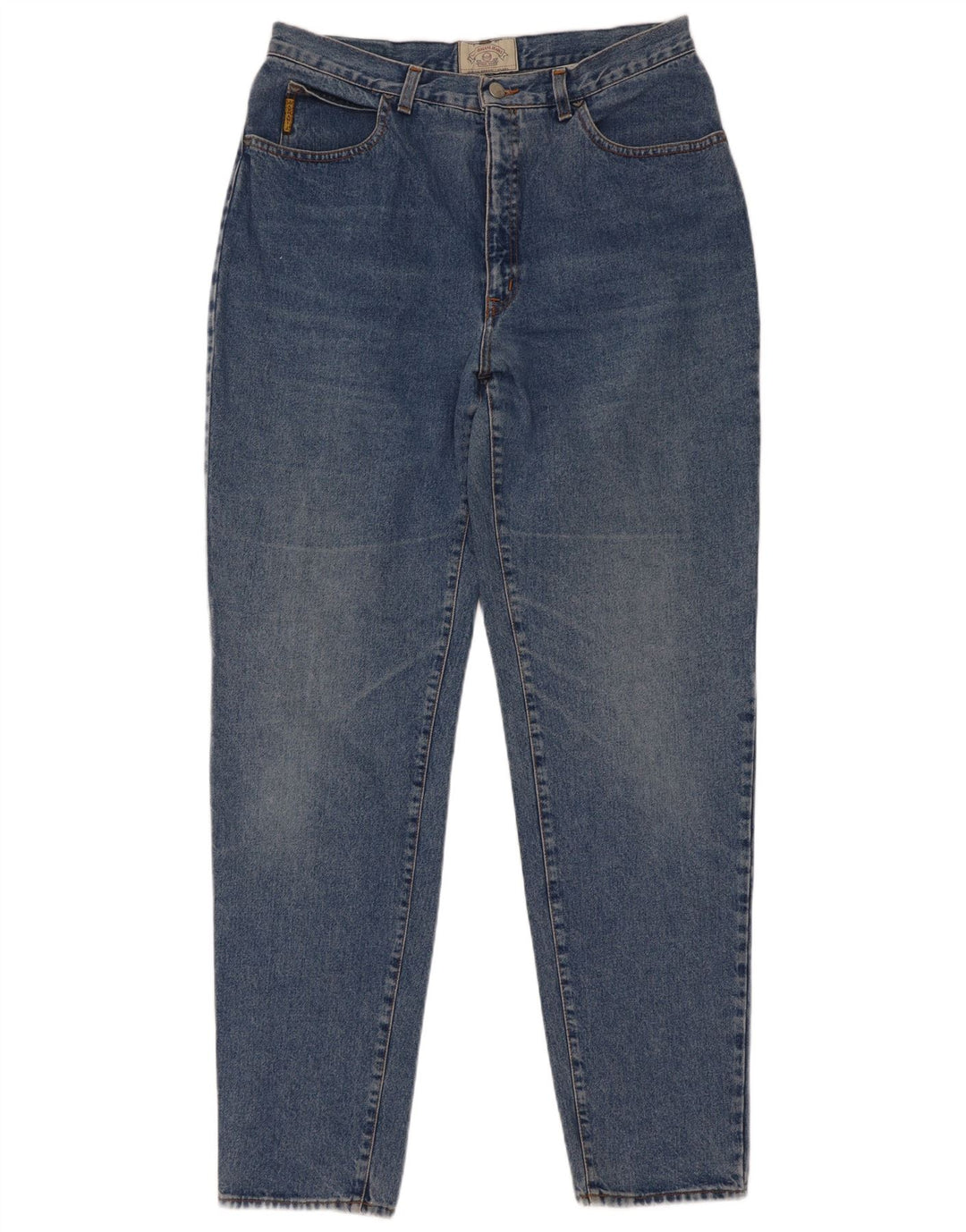Armani Mens Tapered Jeans W32 L33 Blue Cotton