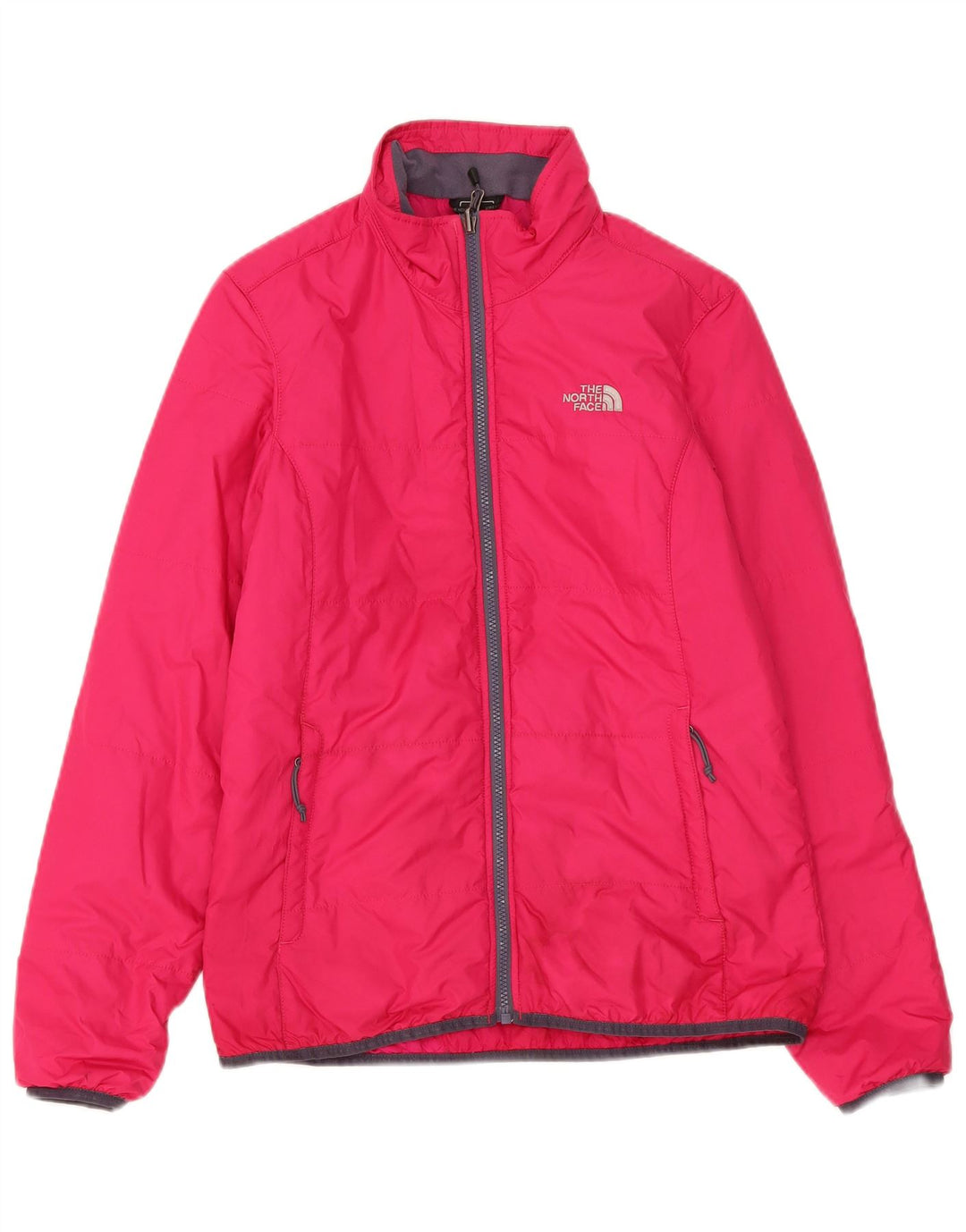 The North Face Chaqueta acolchada para mujer UK 40 Poliéster rosa medio