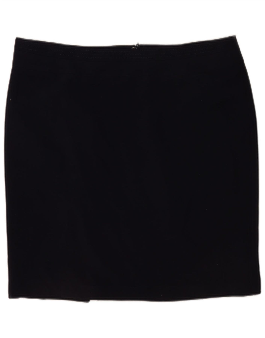 Marks & Spencer Mininederdel til kvinder UK 20 2XL W40 Marineblå polyester
