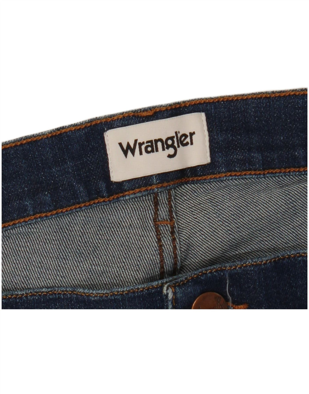 Wrangler Mens Straight Jeans W47 L28 Navy Blue