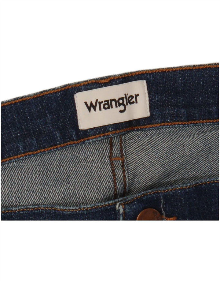 Wrangler Mens Straight Jeans W47 L28 Navy Blue