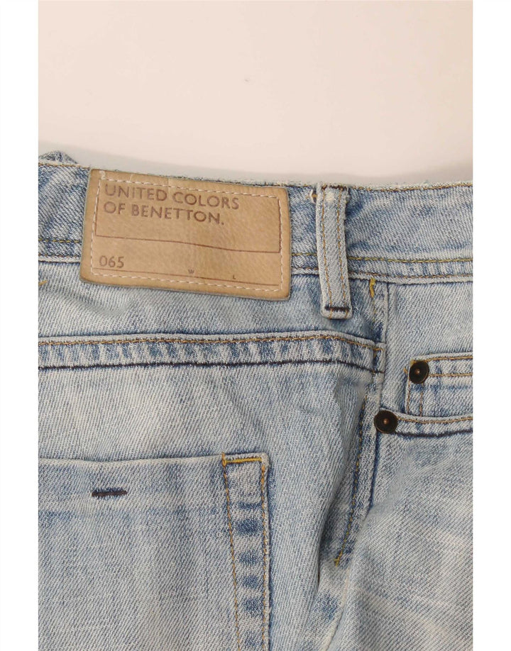 Benetton Womens Bootcut Jeans W30 L33 Blue