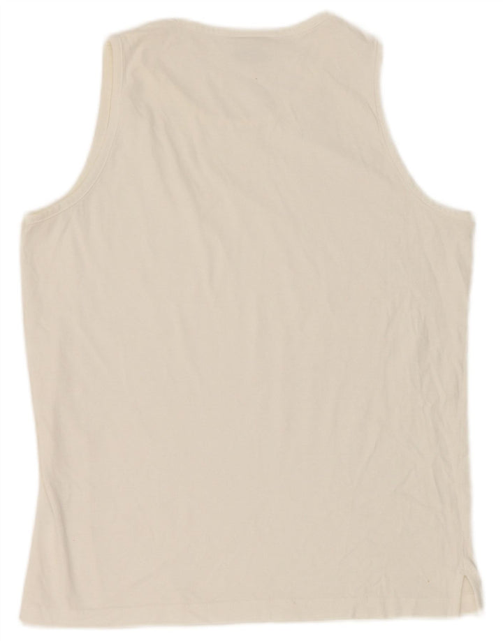 Champion Womens Vest Top UK 18 XL White Cotton