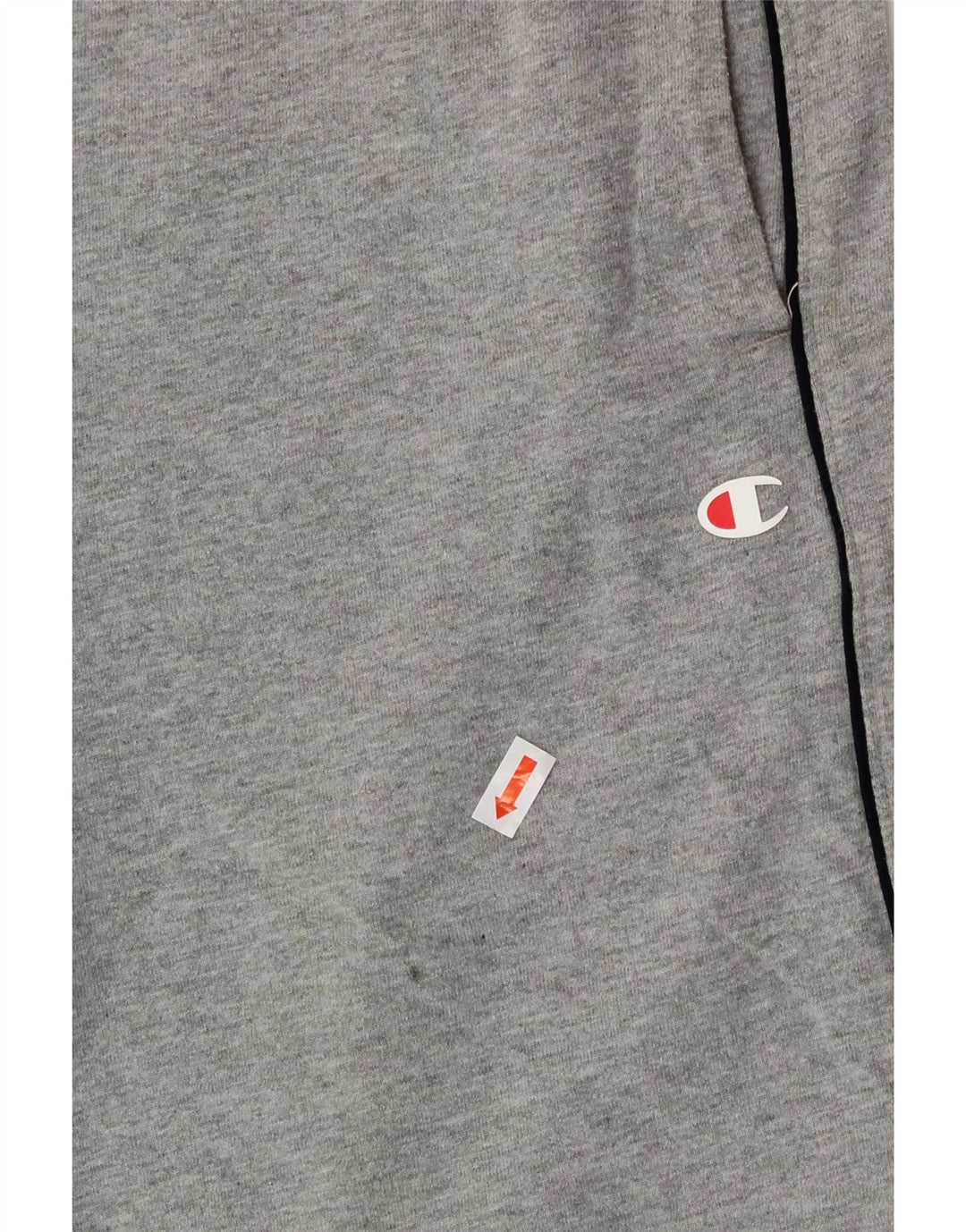 CHAMPION Mens Graphic Sport Shorts Small  Grey Vintage Champion and Second-Hand Champion from Messina Hembry 