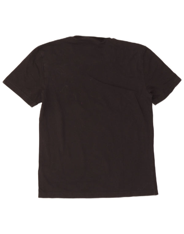 Calvin Klein Mens Graphic T-Shirt Top Large Black Cotton