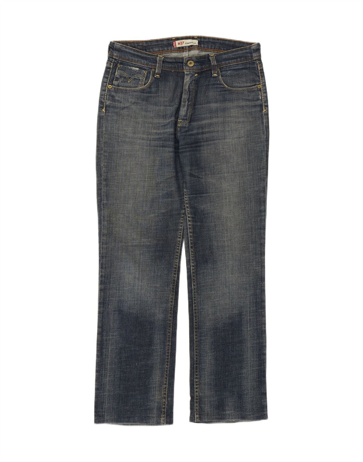 Jeans dritti Levi's 627 da donna W30 L27 Blu