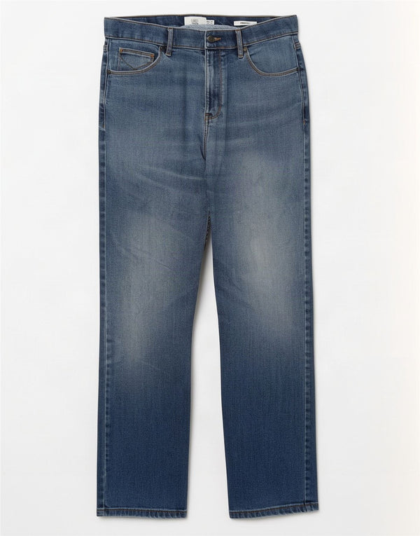 Marks & Spencer Mens Stormwear Straight Jeans W34 L31 kék pamut
