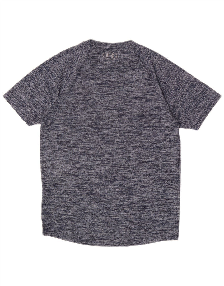 Under Armour T-Shirt Homme Petit Bleu Marine Moucheté