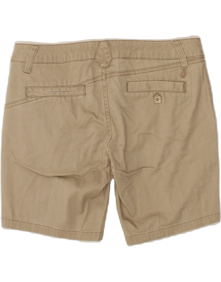 VOLCOM Womens Chino Shorts US 3 Small W29 Beige Cotton Vintage Volcom and Second-Hand Volcom from Messina Hembry 