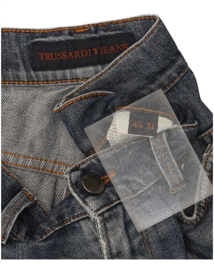 Trussardi Mens Straight Jeans W31 L28 Blue