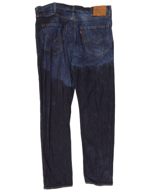 Levi's Mens 512 Slim Tapered Jeans W38 L32 Navy Blue Cotton