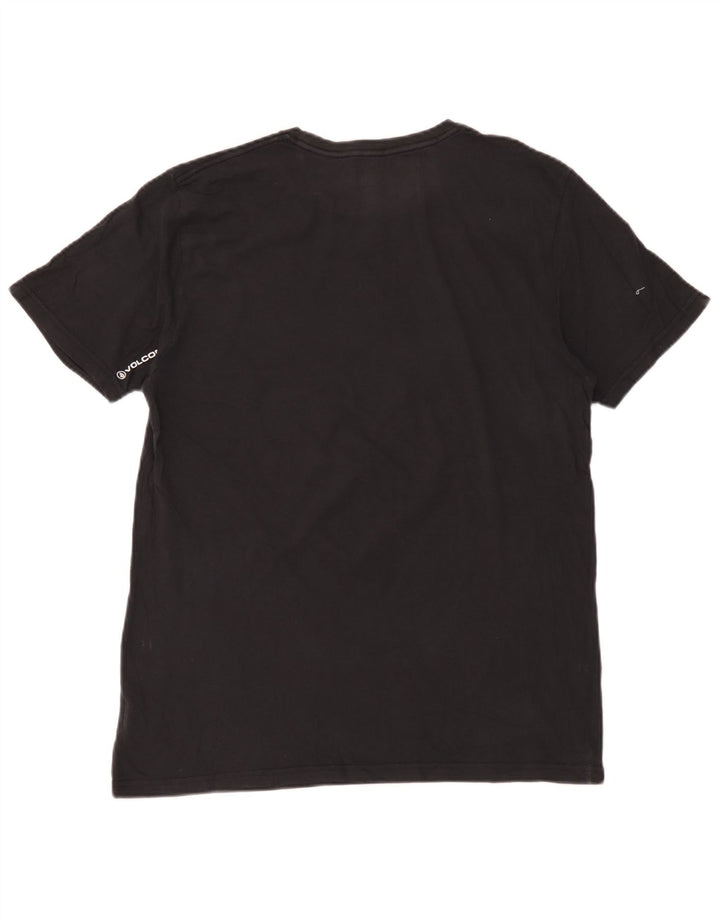 Volcom T-shirt graphique pour hommes, grand, noir, coton