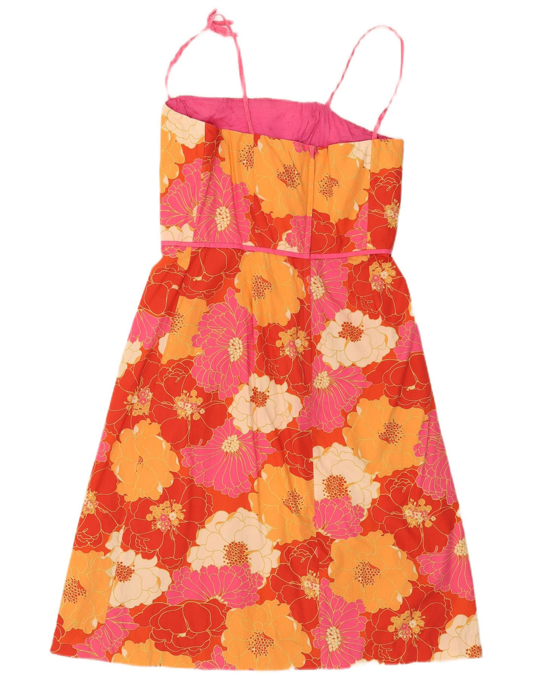 Kathlin Argiro Womens A-Line Dress US 12 Large Multicoloured Floral