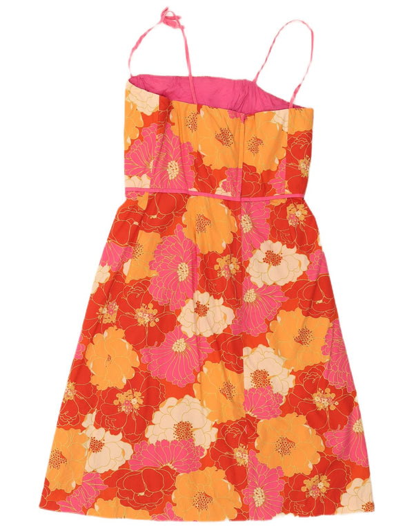 Kathlin Argiro Womens A-Line Dress US 12 Large Multicoloured Floral