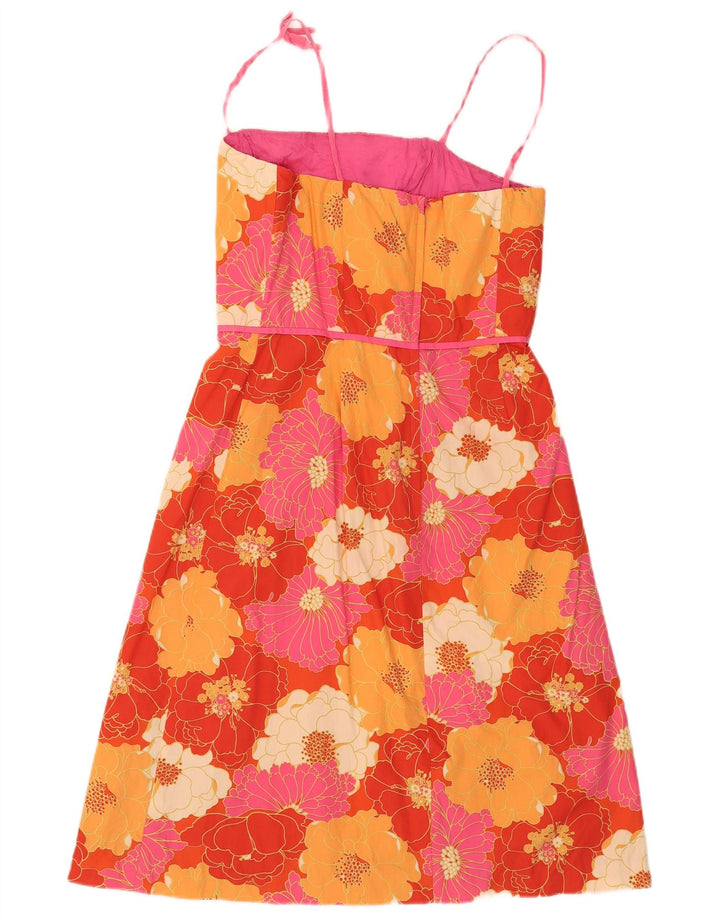 Kathlin Argiro Womens A-Line Dress US 12 Large Multicoloured Floral