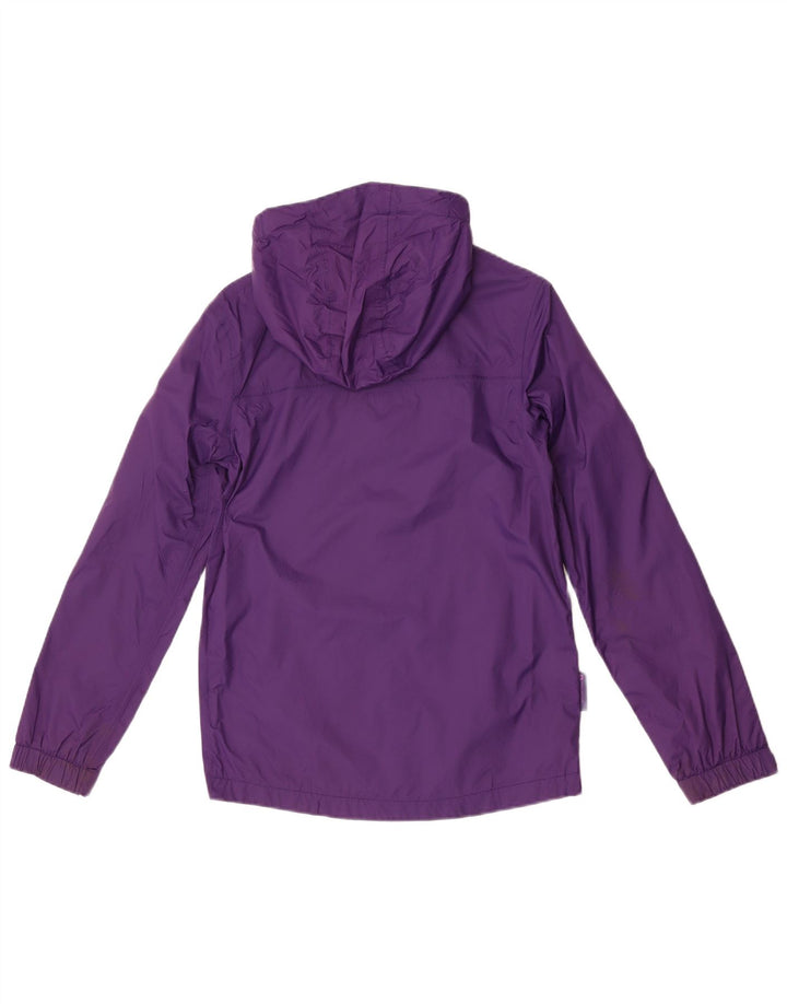 Mountain Warehouse Dame Regnjakke med hætte UK 10 Lille Lilla Polyester