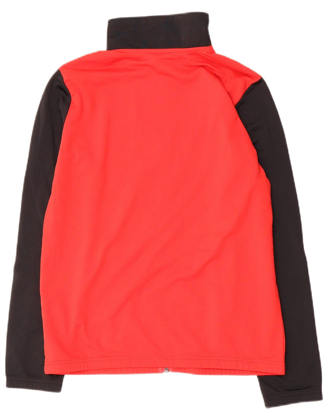 Nike Jungen-Trainingsanzug-Top-Jacke, 13–14 Jahre, XL, rotes Farbblock-Polyester
