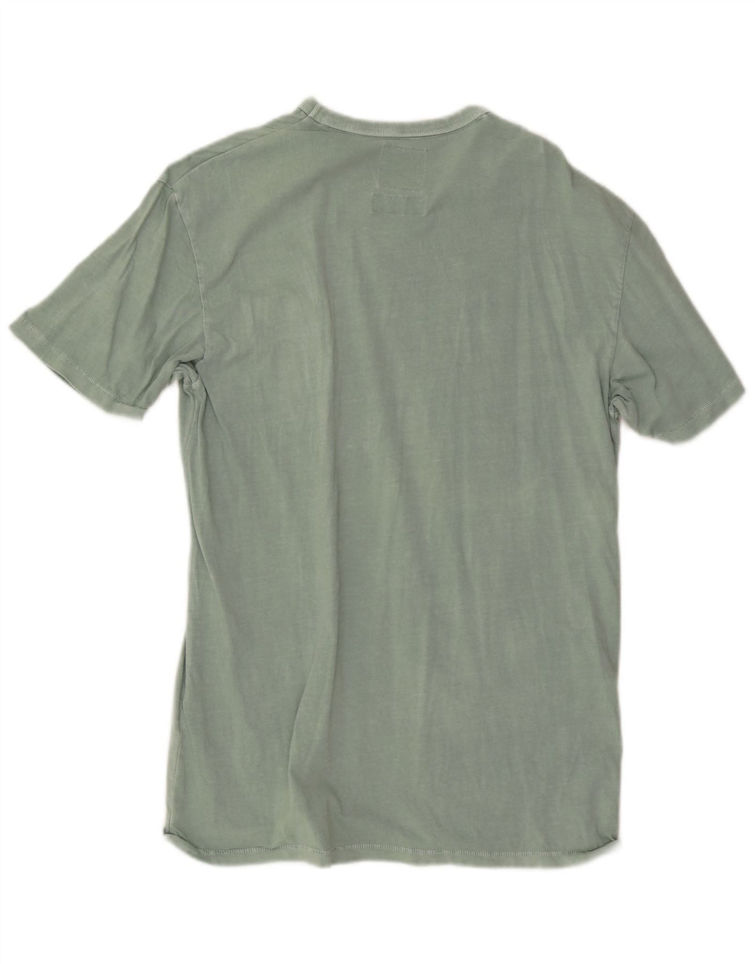 Superdry Herren T-Shirt Top Large Grün Baumwolle