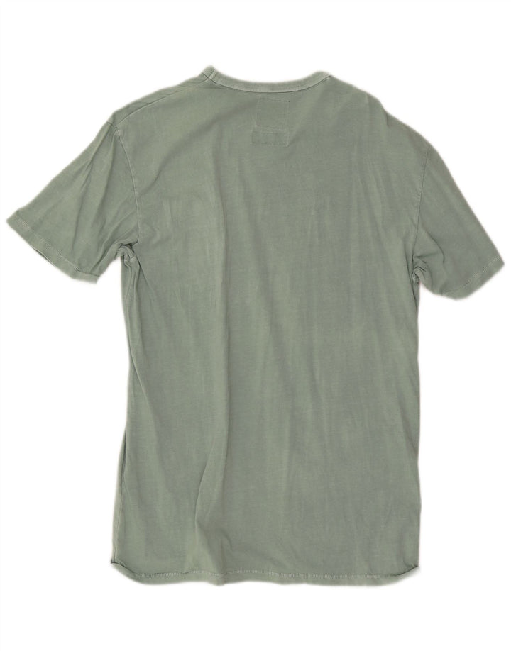Superdry Herren T-Shirt Top Large Grün Baumwolle