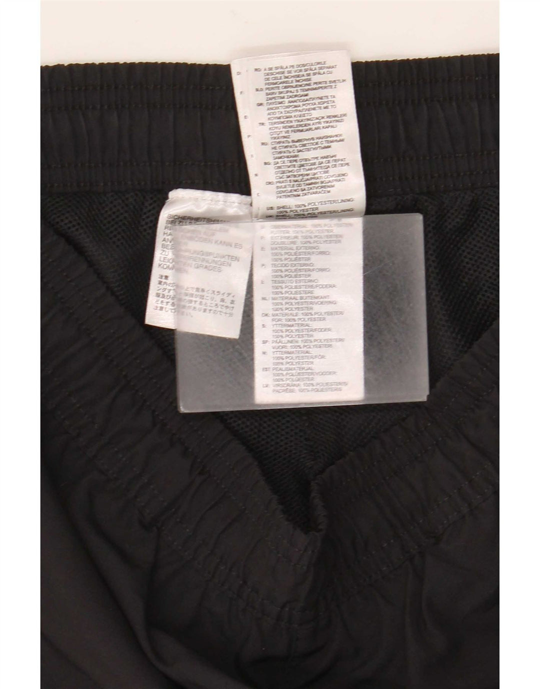 Adidas Mens Real Madrid Tracksuit Trousers Small Black Polyester