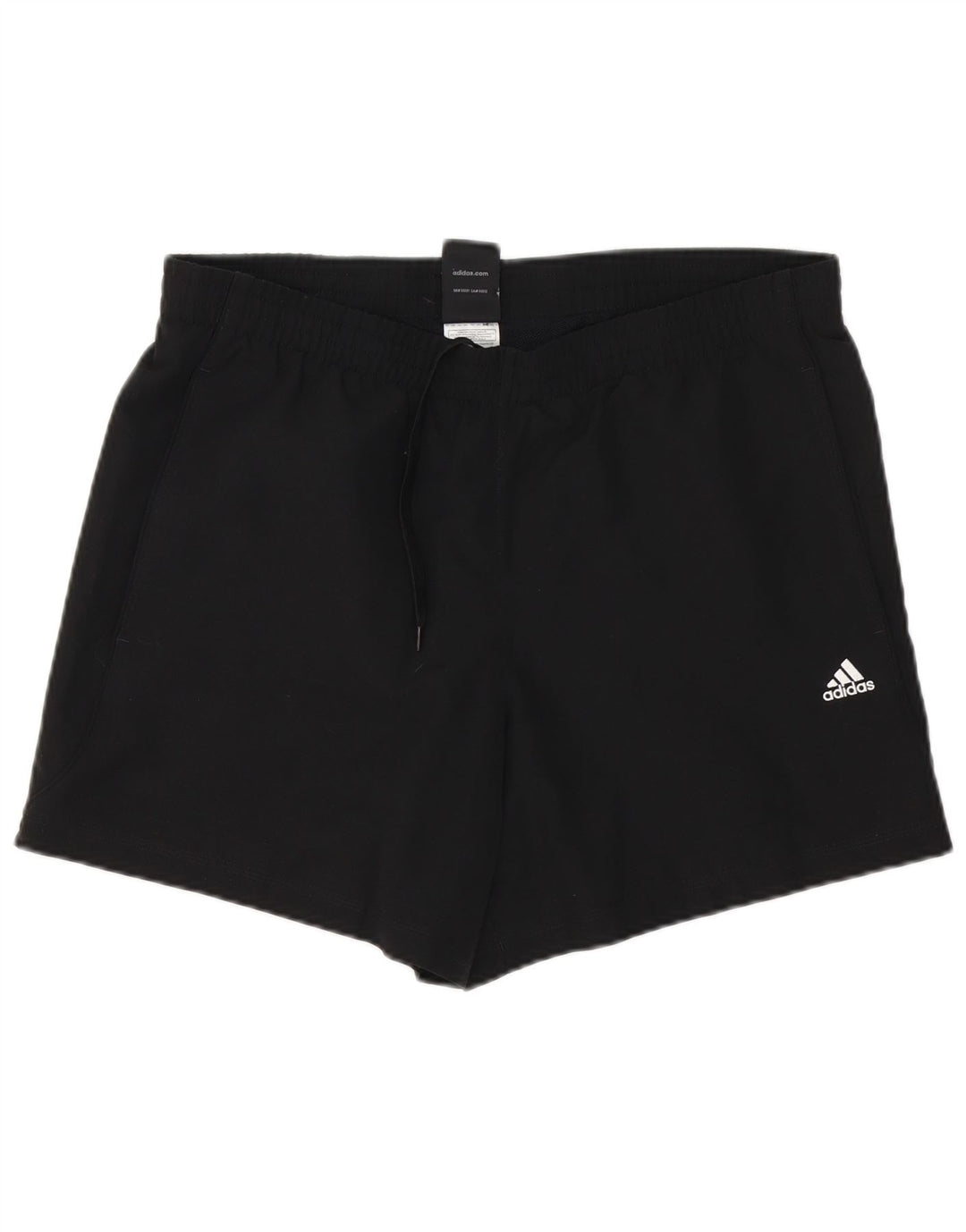 Pantaloncini sportivi Adidas Climalite da uomo medio poliestere nero