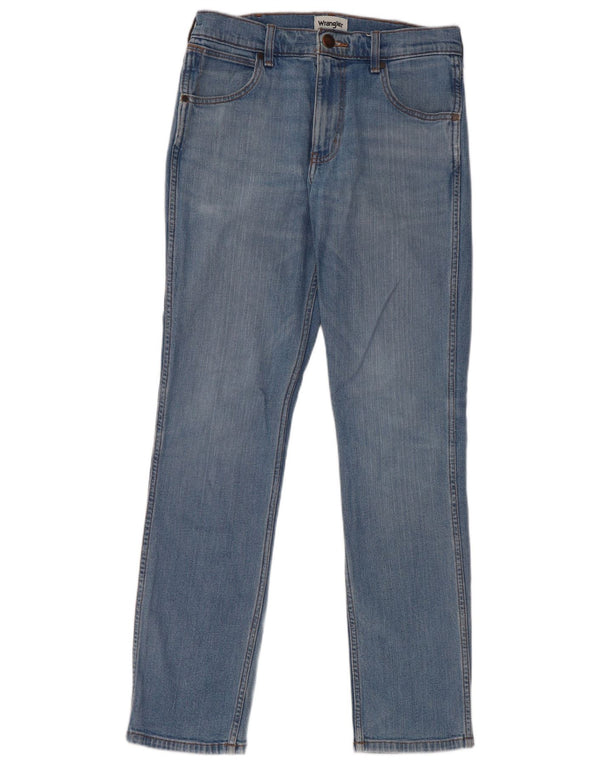 Wrangler Mens Greensboro Straight Jeans W13 L32 Blue Cotton