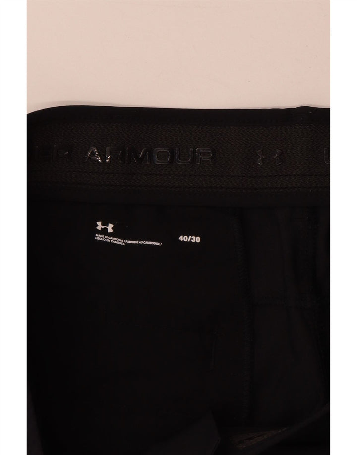 Under Armour Pantalon Chino Droit W40 L30 Homme Noir Polyester