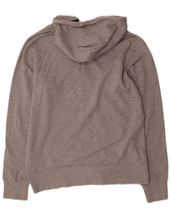 Nike Mens Regular Fit Zip Hoodie Sweater Medium Grey Cotton