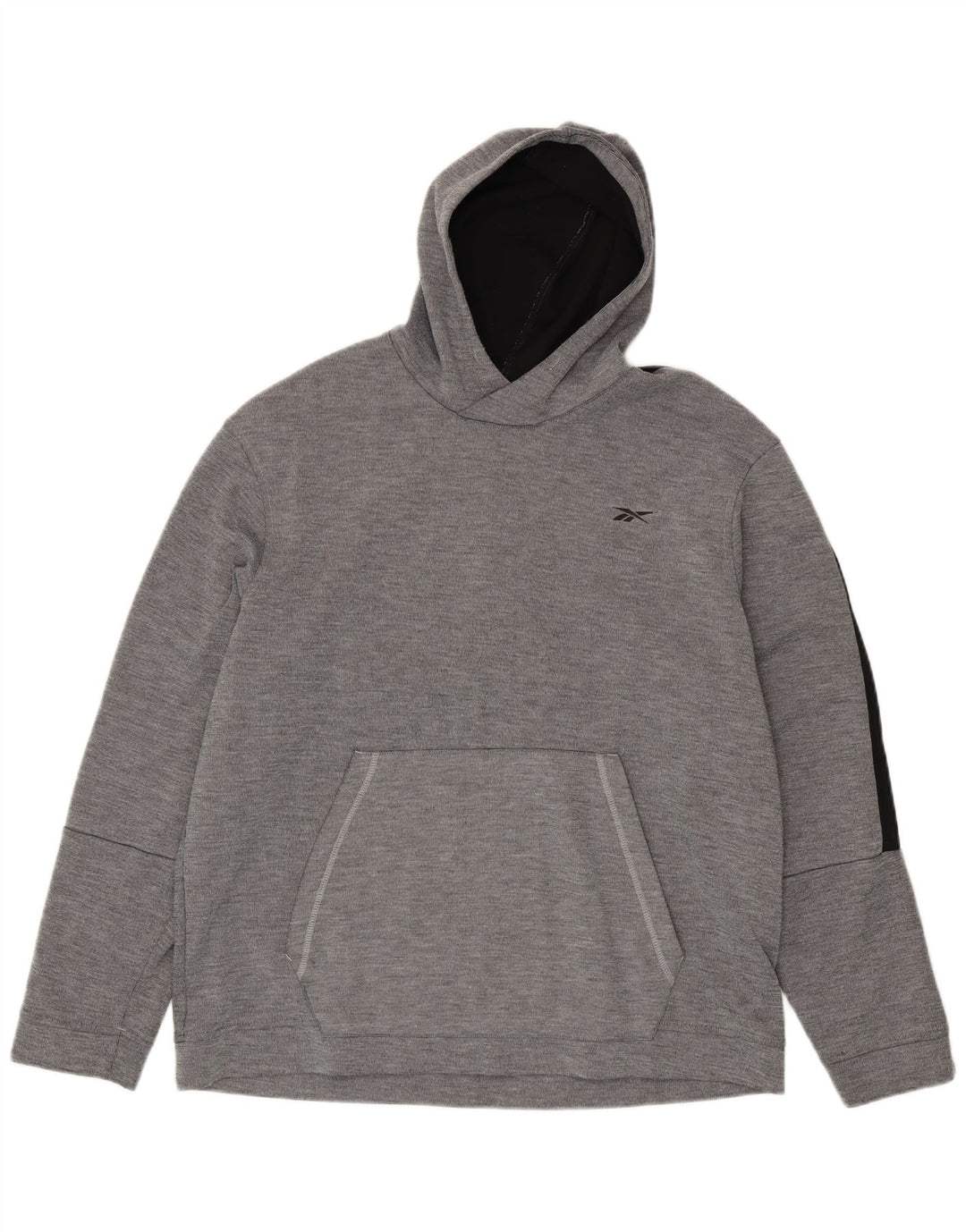 Reebok Herre hættetrøje Jumper XL Grå Colourblock Polyester