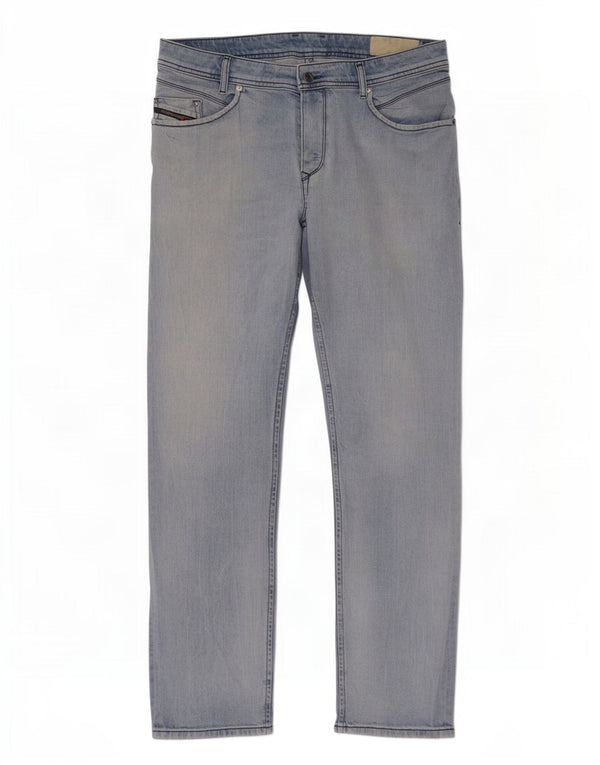 Diesel Mens Iakop Regular Slim Traperice sa suženim trapericama W34 L32 Plavi pamuk