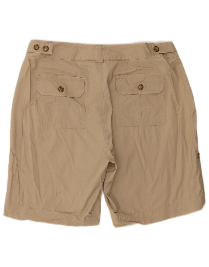 Dockers Womens Chino Shorts US 8 Medium W30 Beige Cotton