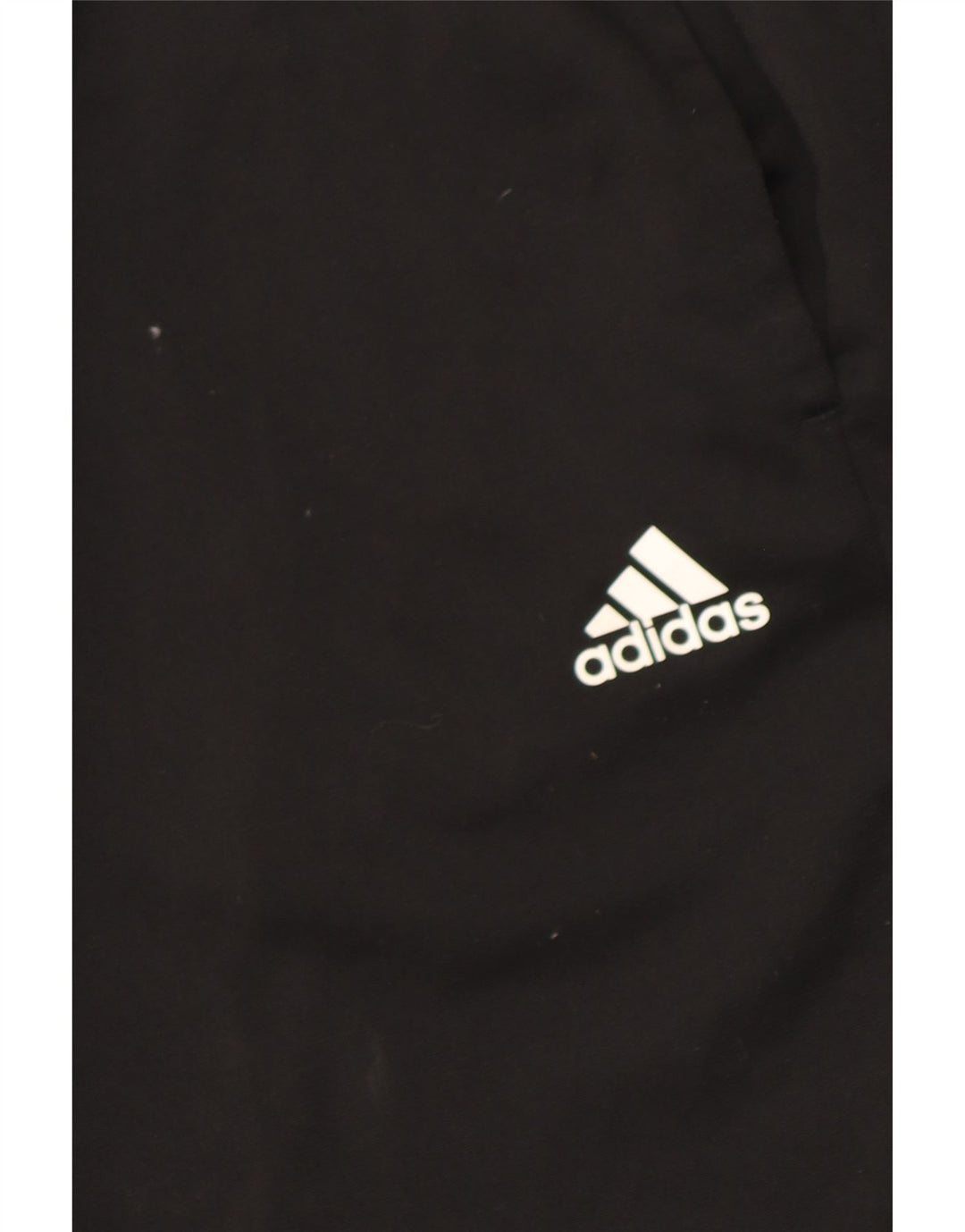 Adidas Mens Tracksuit Trousers Joggers Medium Black Polyester