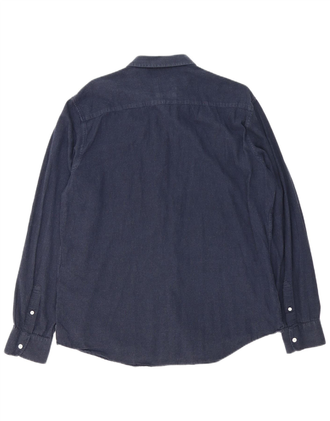Camicia da uomo Armani Exchange XL in cotone blu navy
