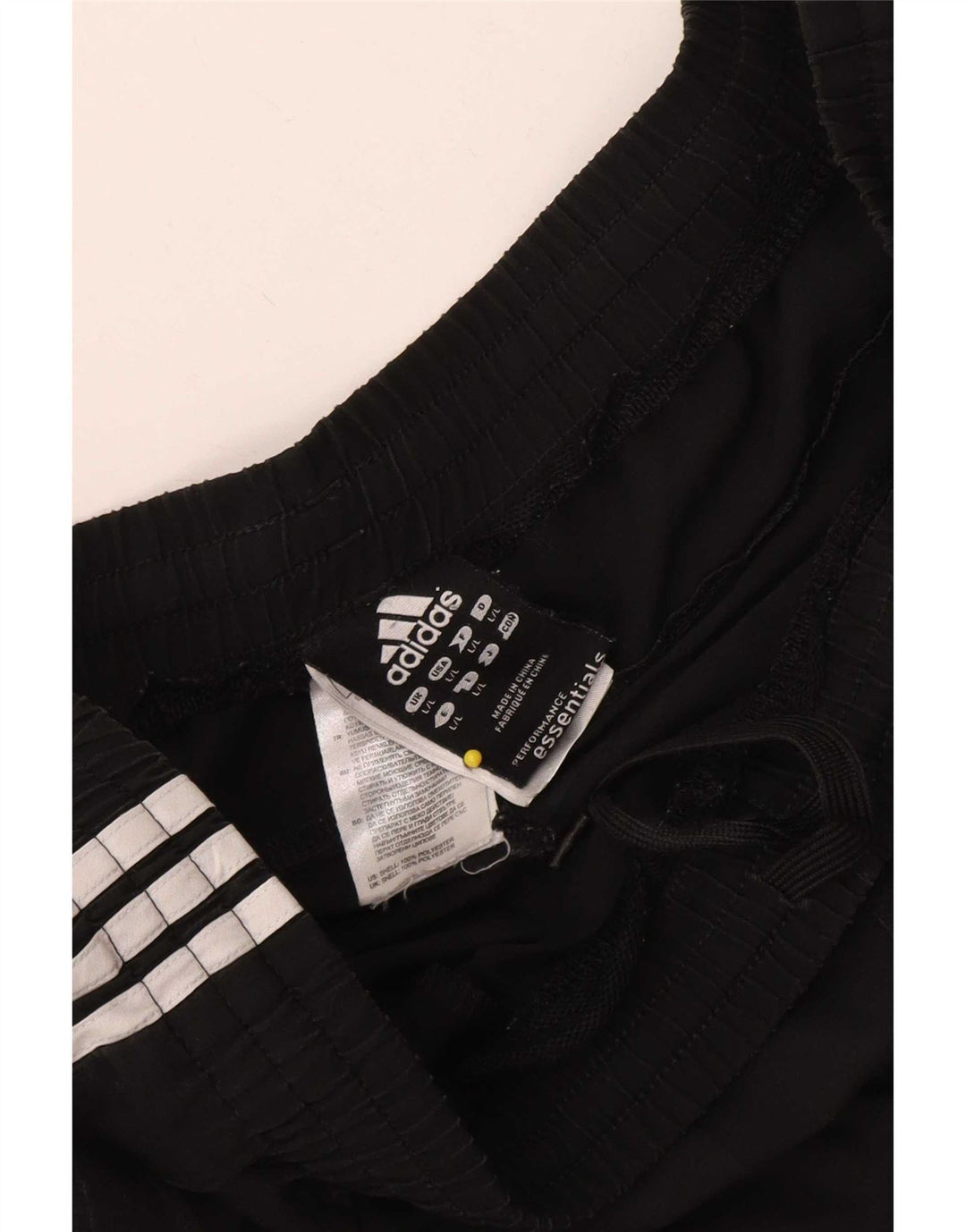 Adidas Hommes Climalite Survêtement Pantalon Joggers Grand Noir Polyester