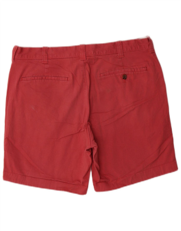 J. CREW Mens Chino Shorts W32 Medium Red Cotton